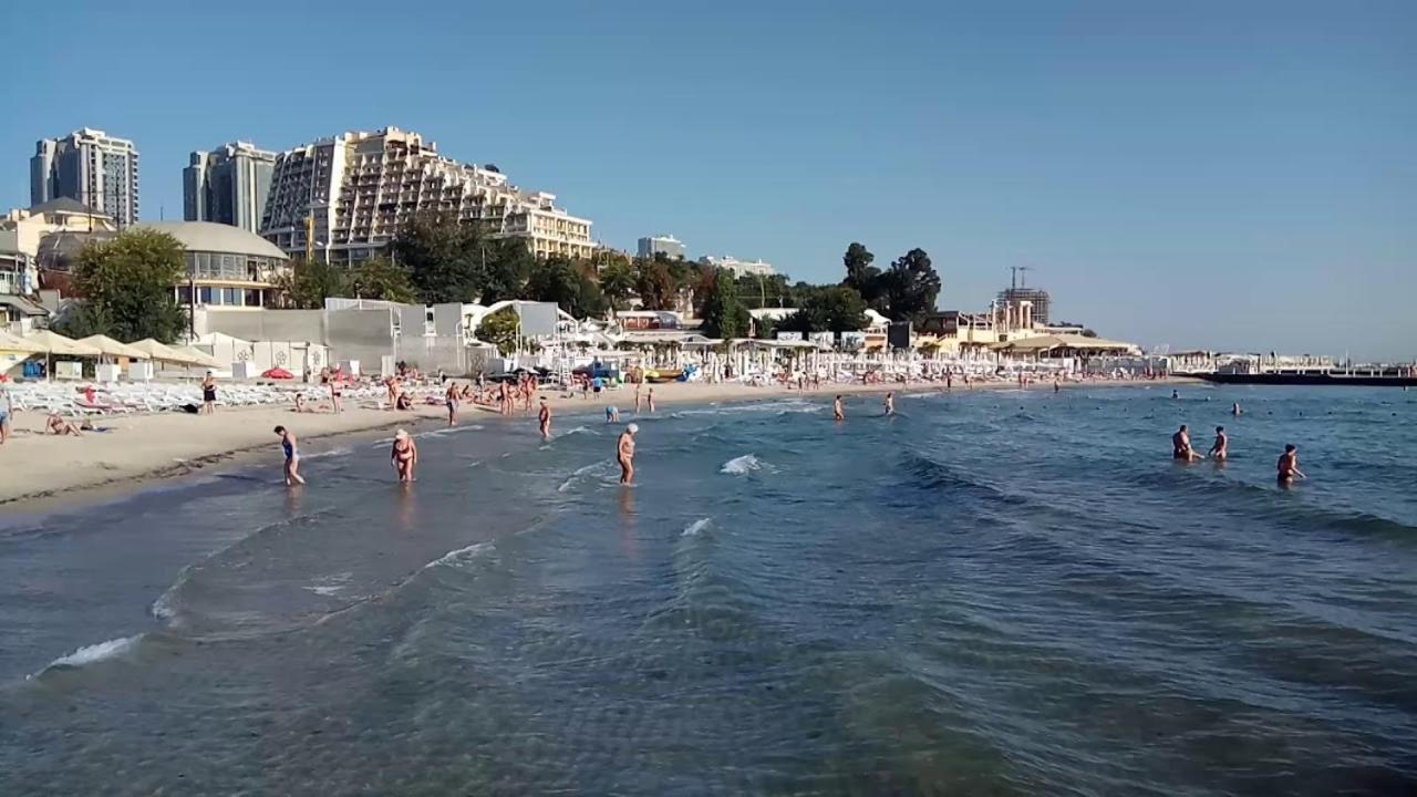 Квартира С Террасой Sea View/ 44 Жемчужина В Аркадии Odessza Kültér fotó